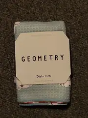 Geometry 10"x10" Dishcloth Pack Of 3 - Jingle Check