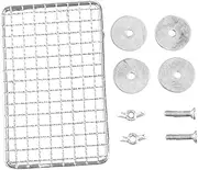 Dualoai Bird Cage Cover Net, Bird Cage Seed Catcher Net, Hollow Mesh Design, Bird Cage Stand