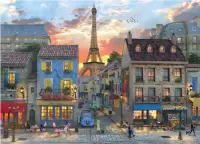 在飛比找博客來優惠-Evening in Paris Jigsaw Puzzle