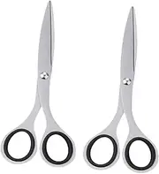 Pet Hair Shaper Scissors 2pcs Set Steel Material for Pet Salon Home Ergonomic Handle