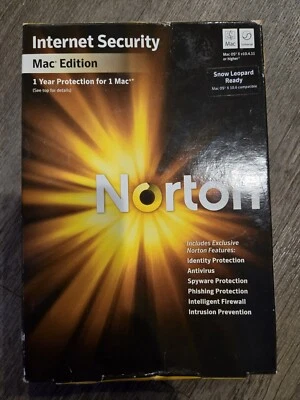Norton Internet Security 2010 CD with Product Key - NEW IN BOX SEALED