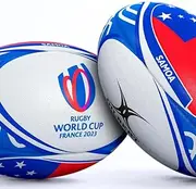 Gilbert Rugby World Cup Samoa Flag Ball 2023