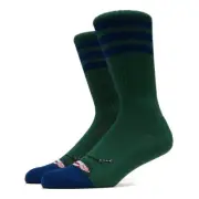 Toy Machine Skateboard Socks Stoner Sect Forest Adult Crew