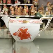 CHINESE BOUQUET Herend Rust CREAMER 2.75" NEW NEVER USED 648/AOG porcelain