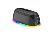 SIMPLECOM SD336 USB 3.0 Docking Station for 2.5' and 3.5' SATA Drive with RGB Lighting