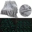 Dinosaur Kids Blanket Glow-in-the-dark Bedding Set Glow in the Dark Throw
