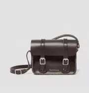 Dr martens 7" LEATHER SATCHEL Shoulder Cross Bag Chreeyred AC917604