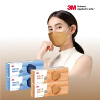 在飛比找momo購物網優惠-【3M】Nexcare醫用口罩成人立體款4盒共80片(經典藍