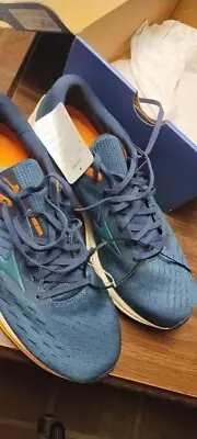 New in box Men Mizuno Wave Rider 24 Running Shoes Blue Size 11 D