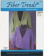 Fiber Trends Knitting Pattern LL-481 Options Jacket 36"-48"