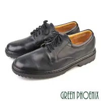 在飛比找博客來優惠-【GREEN PHOENIX】男 學生鞋 皮鞋 商務皮鞋 素