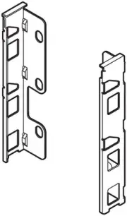 Blum ZB7K000S LEGRABOX Rear Drawer Slide Fixing Bracket - Orion Grey
