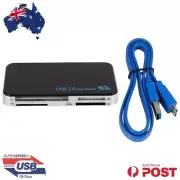 USB 3.0 Multi Memory Card Reader for CF Micro SD HC SDXC UHS-I UHS Adapter TF
