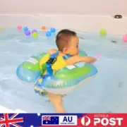 Cartoon Baby Swimming Ring Anti Rollover Portable Pool Float Swim Protector