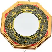 Alipis Chinese Mirror Feng Shui Bagua Mirror Home Decoration Wall Decoration Blessing Pendant