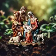 Nativity Yard Sign Outdoor Nativity Scene Garden Stake for Lawn