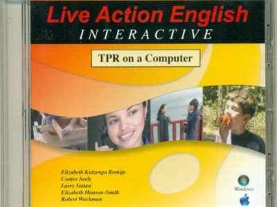 Live Action English Interactive TPR on a Computer CD-ROM Romijn, Seely ESL/ESOL