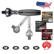 Compact 1/4" Flex Ratchet Wrench with Dual Flex Head - Professional Quality