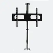 Telescopic TV Bracket - LCD TV 360 Degree Rotating Frame Floor Stand Divider Rotating Frame Rotating TV Cabinet Rotating Base (Size : 66-82CM)