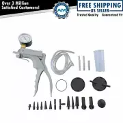 Hand Operated Vacuum Pump Brake Bleeder Leak Tester Diagnostic Kit