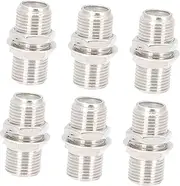 OSALADI 6 Sets F-Type Cable Connectors Tv Antenna Connectors Cable Repair Kit Easy Install