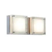 Jesco Lighting WS306H-2BI Quattro 2 Light 11 inch Chrome Wall Sconce Wall Light