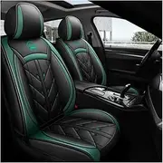 QIOZO ar Seat Covers Universal Full Set for Jeep Compass Latitude 2007-2019/Jeep Renegade 2015-2020 Auto Parts/Waterproof,Green