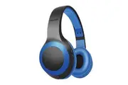 PROMATE Deep Bass Bluetooth Wireless Over-Ear Headphones - Blue LABOCA.BL