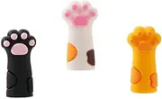 Nipper Protective Cover 3PCS Cute Cartoon Cat Paw Shape Silicone Nipper Covers Protective Sleeve for Nail Cuticle Scissors Manicure Tools Tweezers Cap