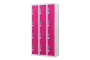 12-Door Locker for Office Gym Shed School Home Storage - 3-Digit Combination Lock