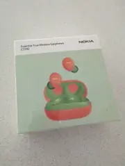NOKIA E3100 Wireless Smart Touch Sport Earbuds Noise Reduction Green Orange