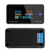 Voltmeter Ammeter Power Energy Meter AC 50-300V AC Wattmeter Electricity meter X