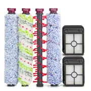 Brush Roller Filters Set 2306A 1785A Replacements Compatible Bissell Crosswave 1785 2306 2551 Series Wet Dry Vacuum Cleaner Cleaning Maintenance Kit Efficient