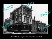 OLD 8x6 HISTORIC PHOTO CHISWICK LONDON ENGLAND THE BOLTON HOTEL c1930