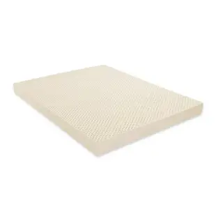 【班尼斯】單人加大3.5x6.2尺x10cm百萬馬來西亞製頂級天然乳膠床墊+一顆-麵包枕(馬來鑽石級大廠高純度95)