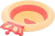 Abaodam Collapsible Portable Wash Basin Folding Dish Tub for Boy Girl Space Saving Design for Travel Home Use Hygienic Multifunctional Water Basin for Cleaning