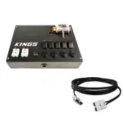Adventure Kings 12V Control Box + 6m Lead For Solar Panel Extension Weatherproof