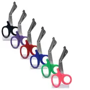 Bulk Scissor Pack of 6 Heavy Duty Craft Scissors Set For School Project Supplies