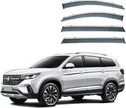 FUWKAIZS Window Visor Window Deflector Awnings & Shelters Compatible for Dongfeng Forthing T5 EVO T5L Leiting 2018 2019 2020 2021 2022 2023(2019-2023 T5L MK2)