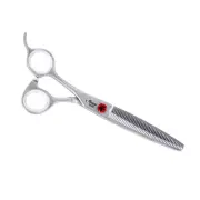 New Sensei Shears Pup 6.5" 46Tooth Left Hand Blending Leaf Spring Tension Shear