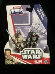 NEW Star Wars Galactic Heroes Rey (Jakku) And Captain Phasma