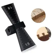 Alloy Steel Dovetail Marker Layout Measuring Tool Gauge Jig Template Wood Joint