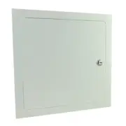 Elmdor Metal Wall/Ceiling Access Panel Rounded Corners Galvanized Steel 14 in. H