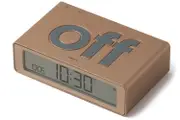 Lexon Flip Mini Reversible Alarm Clock - Gold