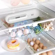 USB Rechargeable Fridge Deodorizer Multifunctional Ozone Machine Compact Air Purifier with Two Modes for Effective Odor