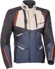 Ixon Eddas Motorcycle Textile Jacket, black-blue, Size XL for Men Black Blue