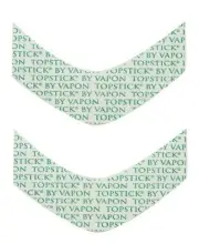 Vapon Topstick Custom Cut Front"B Curve"25 -Piece Clear,Double Sided Tape ~Wigs.