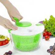 Salad Spinner Dryer, Cooking Grips Salad Spinner - 5L Large Capacity, Easy Spin for Tastier Salads & Dishwasher Safe
