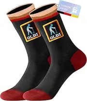 [TUZELIYA] Funny Gifts for Men, Oldi Gifts Cotton Socks, Father's Day Retirement,Christmas, Joke Presents for Dad Grandad, Old Stocking Fillers Secret Santa