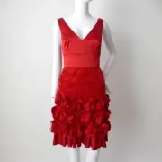 Alannah Hill Dress NWT rrp $569 Size 14 Red Kick Up A Storm Frock